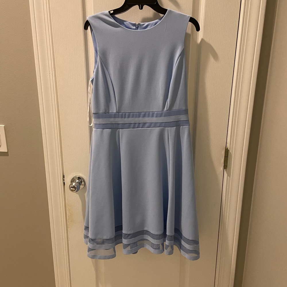 Calvin Klein Blue Formal Dress